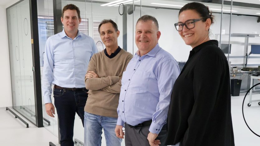 Stephan Sonderegger, Toni Gatenbein, André Bättig, Natascha Chiodin